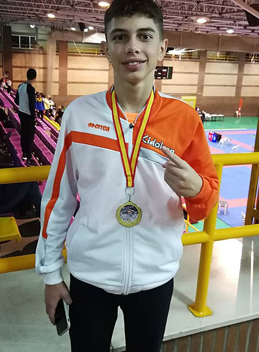 Oro para el karateca torrijeño Rubén Molina 