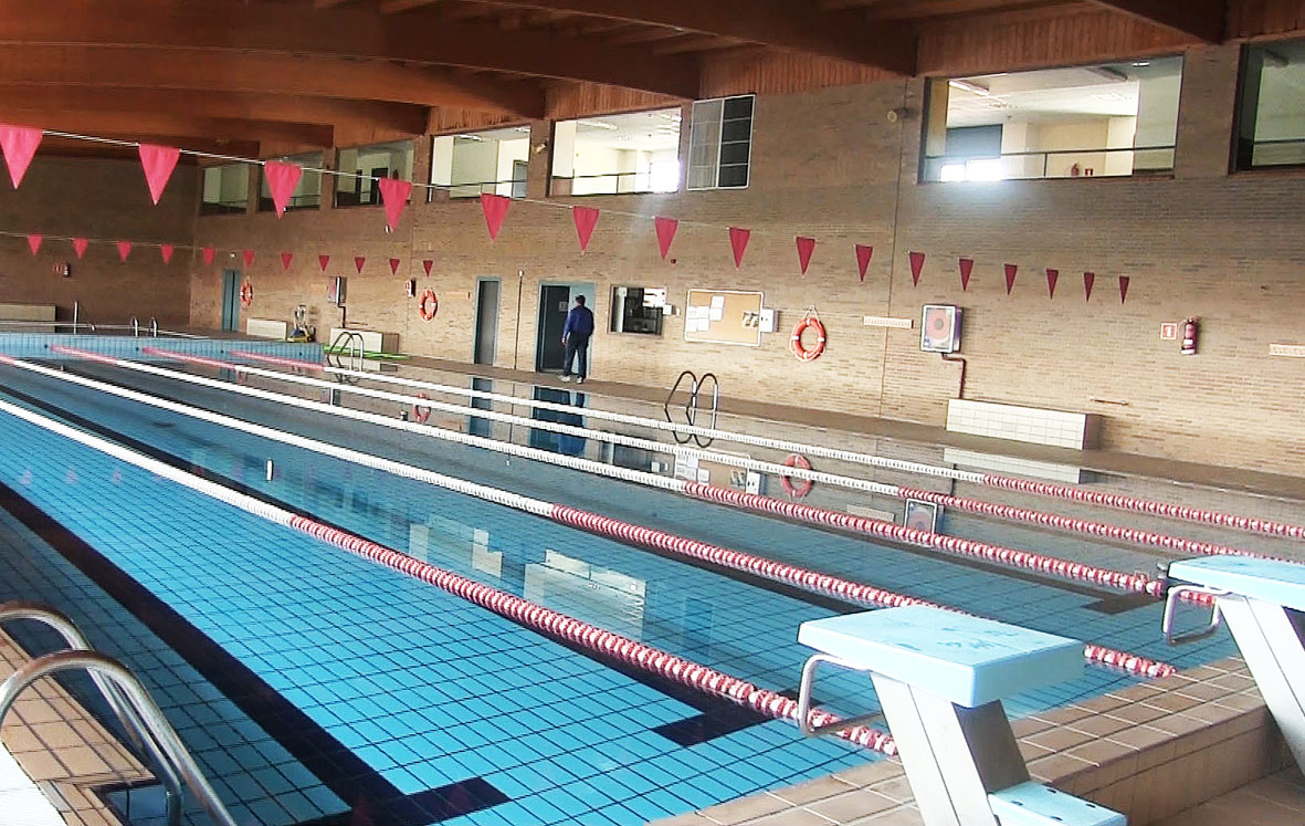 La piscina cubierta está cerrada por recomendación de sanidad de Castilla la Mancha 