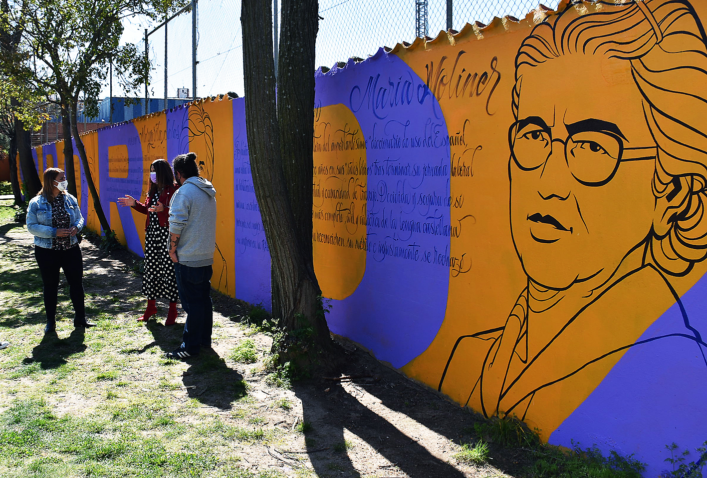 Inaugurado en Talavera el mural que visibiliza la lucha por la igualdad