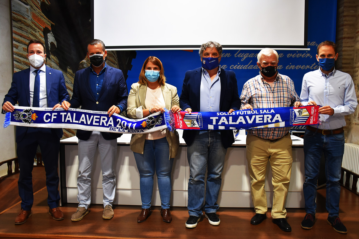 La uni&oacute;n del club de f&uacute;tbol sala y el club de f&uacute;tbol Talavera cuenta con el apoyo de la administraci&oacute;n local