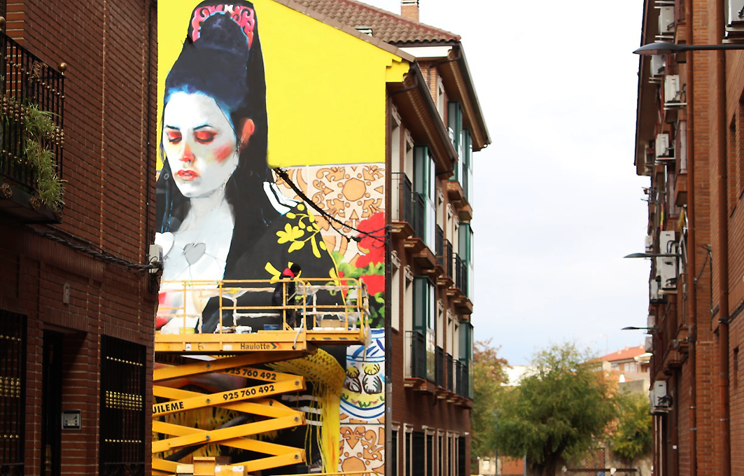 Torrijos comienza una nueva edición de creaciones murales en espacios urbanos