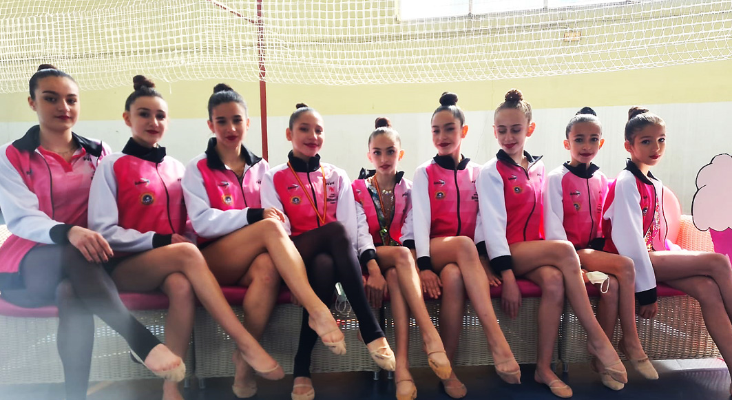 La gimnasia rítmica torrijeña destaca en su primer campeonato del año