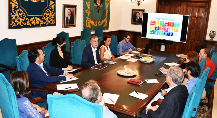 Mesa de trabajo para los proyectos de la Talavera sostenible del futuro