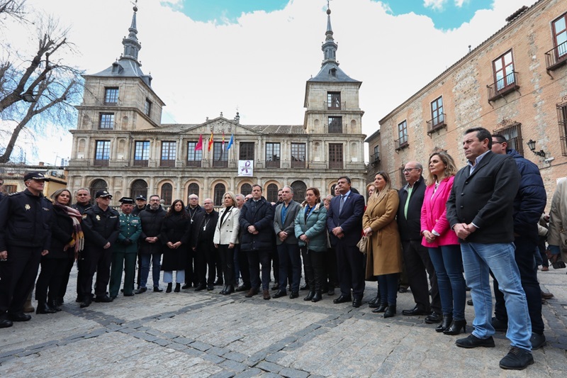 Homenaje de la Diputación de Toledo por el 11M