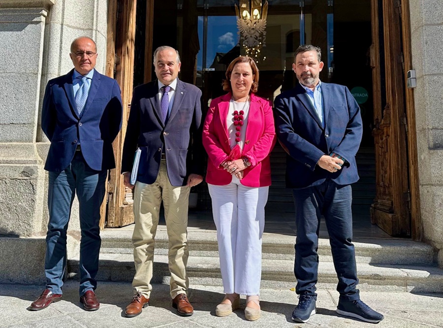 Reunión de trabajo entre la Diputación y el Ayuntamiento de Talavera