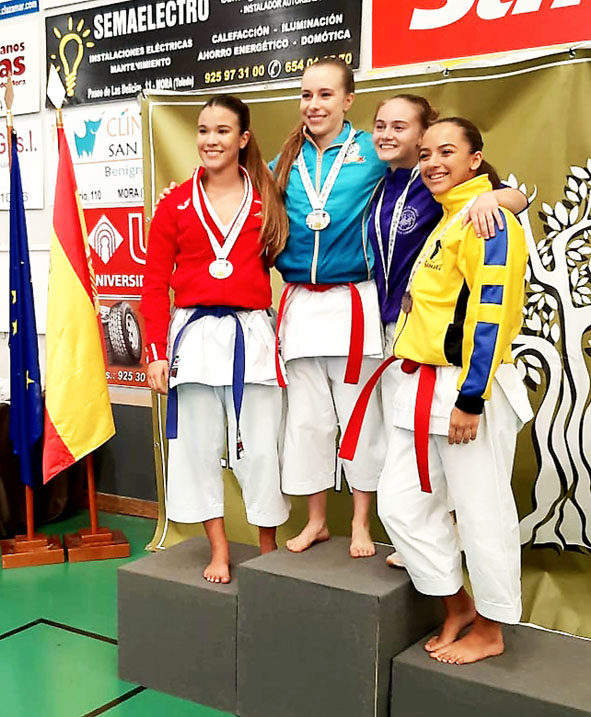 Torrijos logra cuatro medallas en el IV Trofeo Internacional de Karate