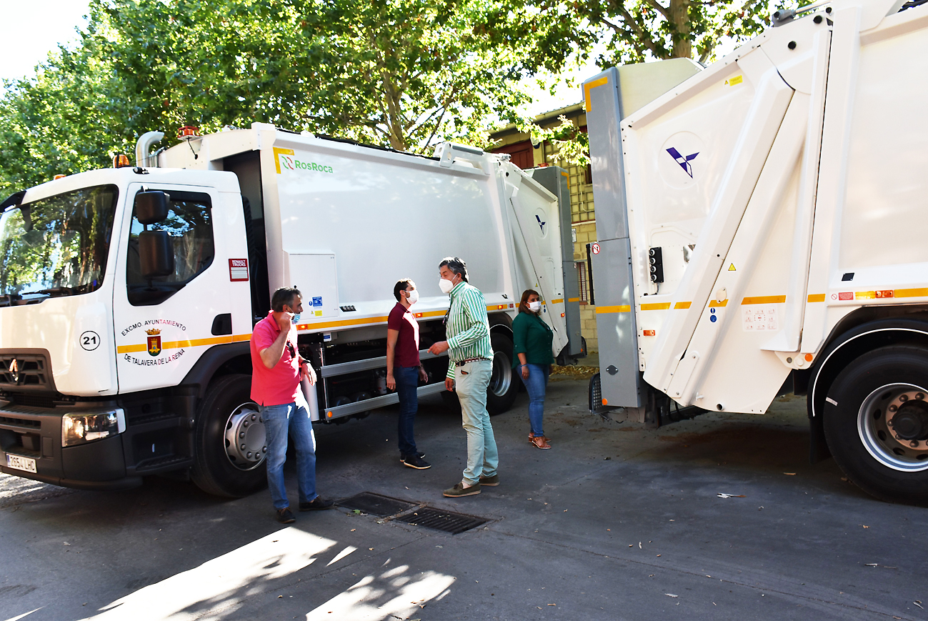 Talavera de la Reina suma dos nuevos camiones recolectores de residuos