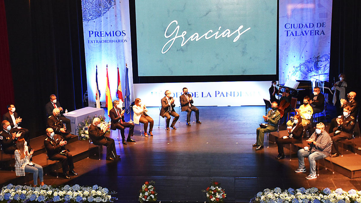 Se reconocen a los h&eacute;roes de la pandemia en los Premios Ciudad de Talavera