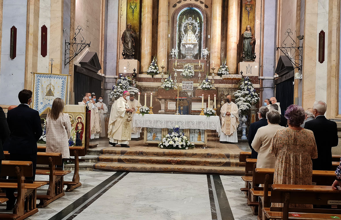 Se llevó a cabo la tradicional misa de la Hermandad de la Virgen del Prado 