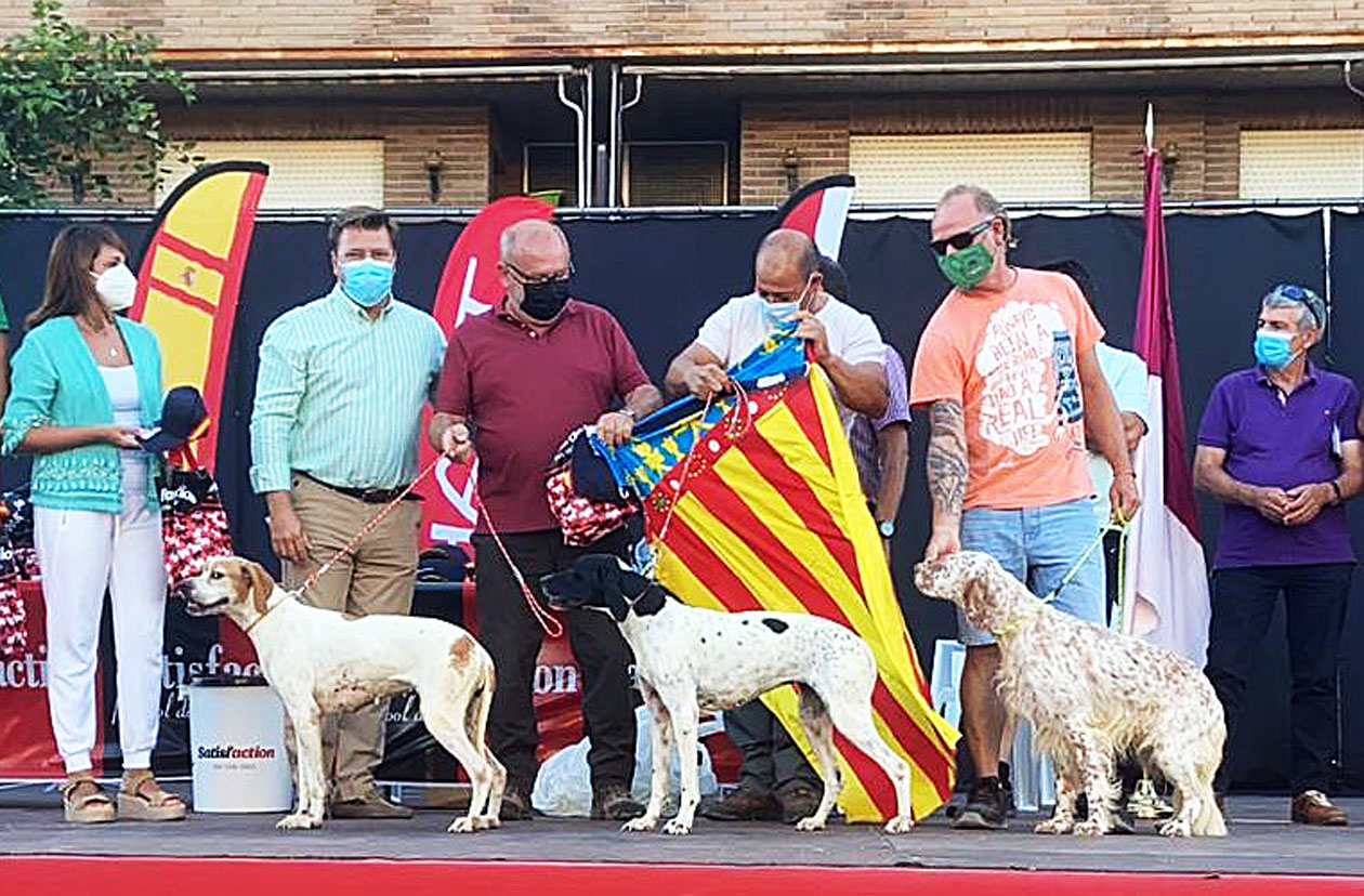 Se llevó a cabo en Santa Olalla el Campeonato de España Canino.