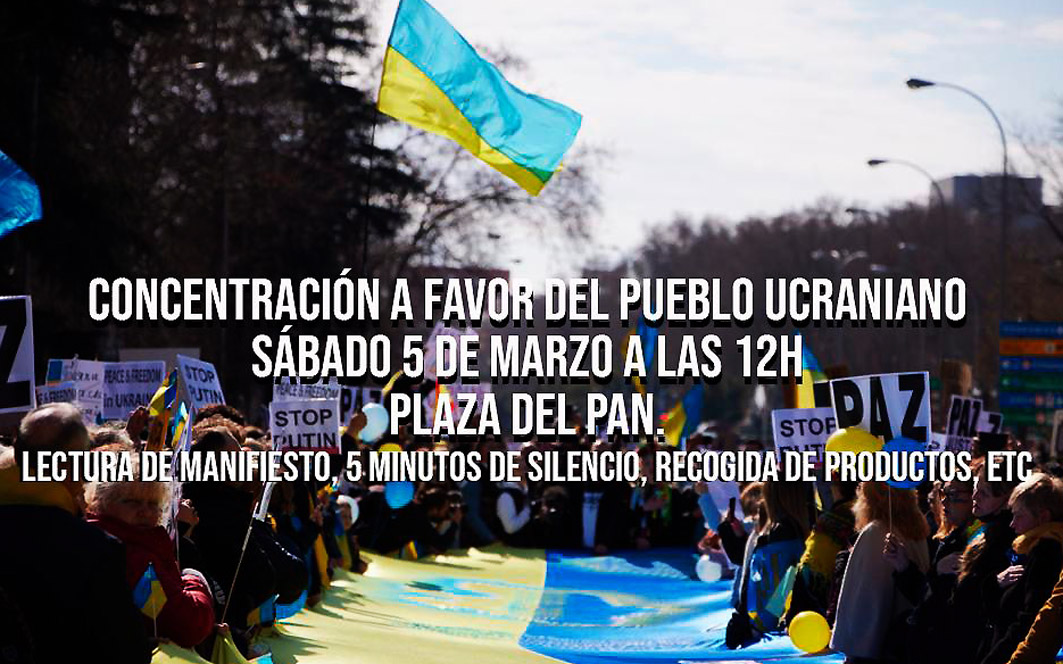 Talavera manifiesta su solidaridad con Ucrania