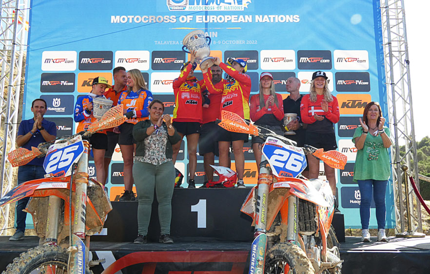 Disputado el campeonato europeo de motocross en Talavera