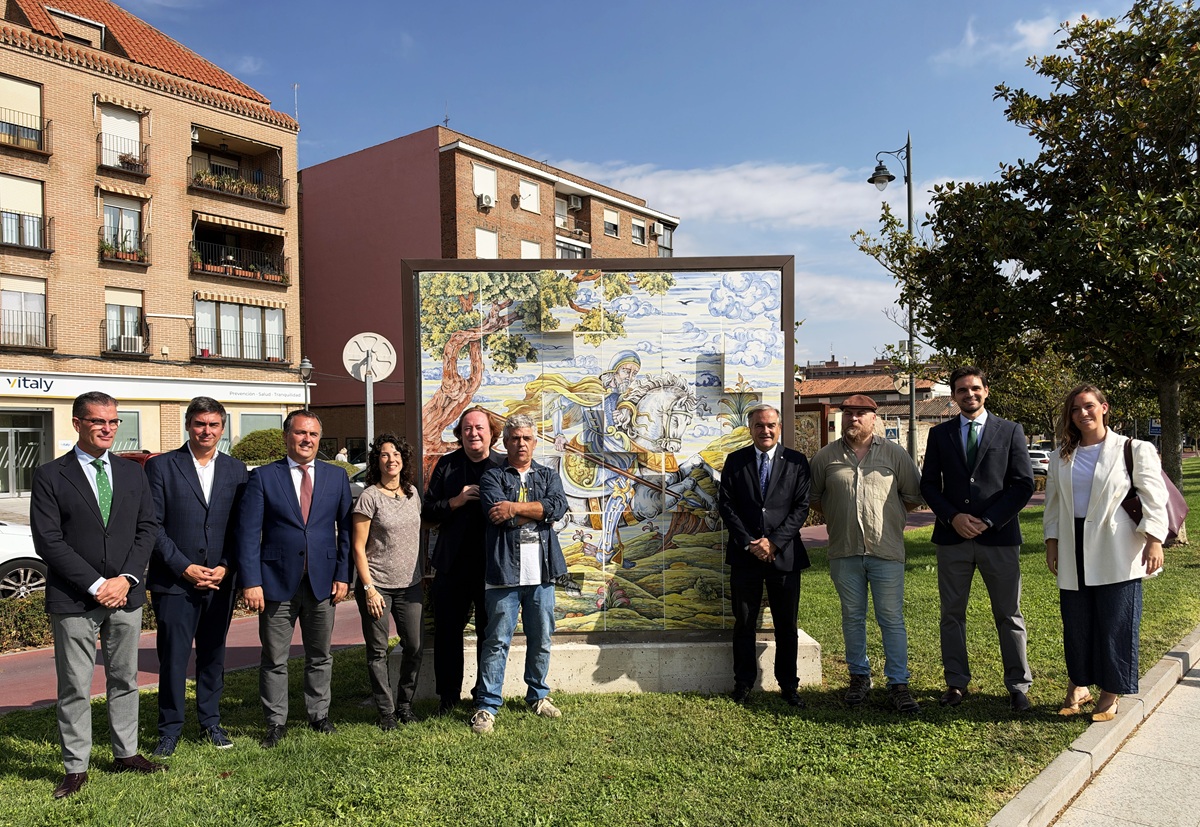 Talavera estrena seis esculturas cerámicas